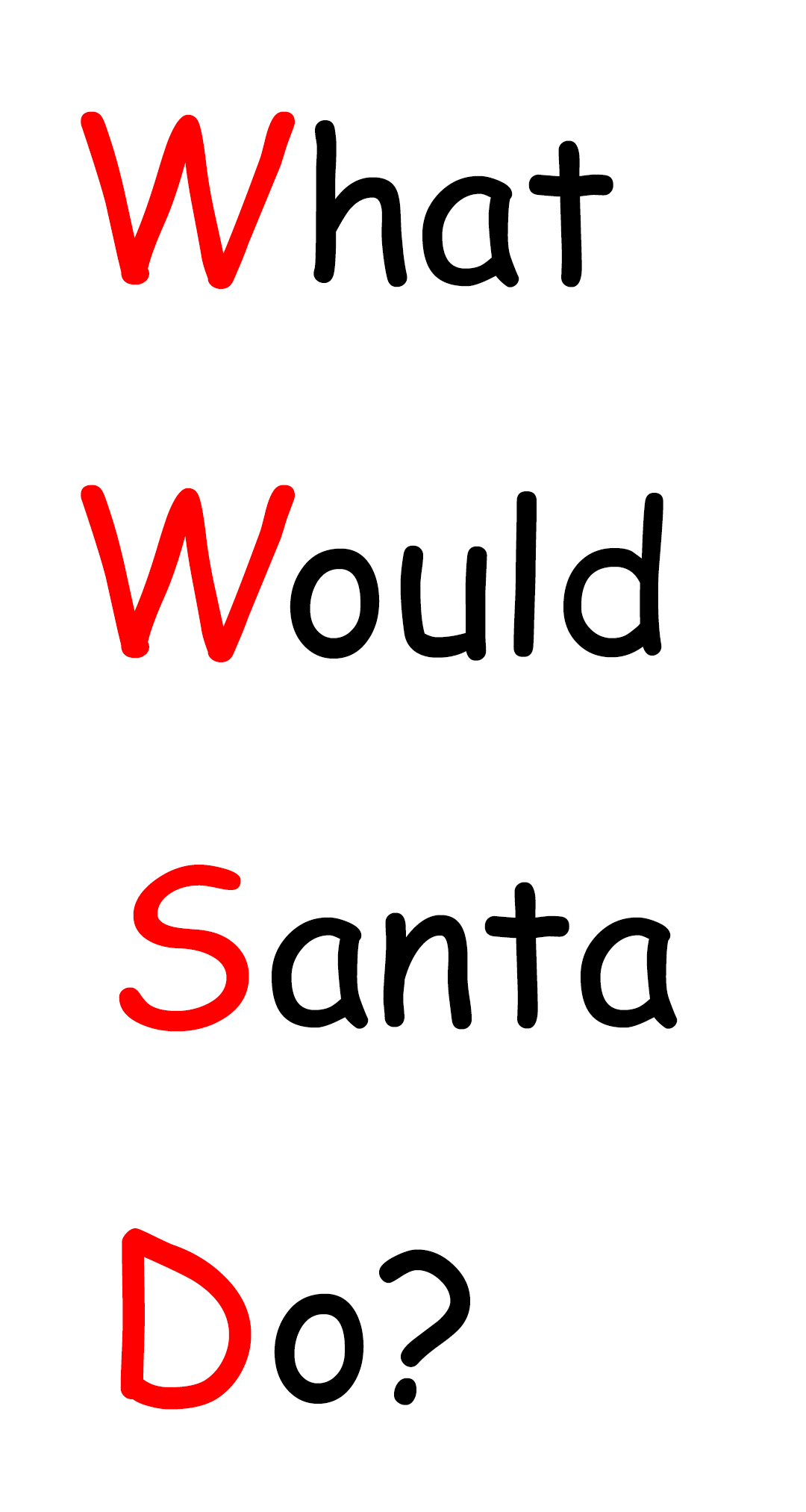 What Would Santa Do?